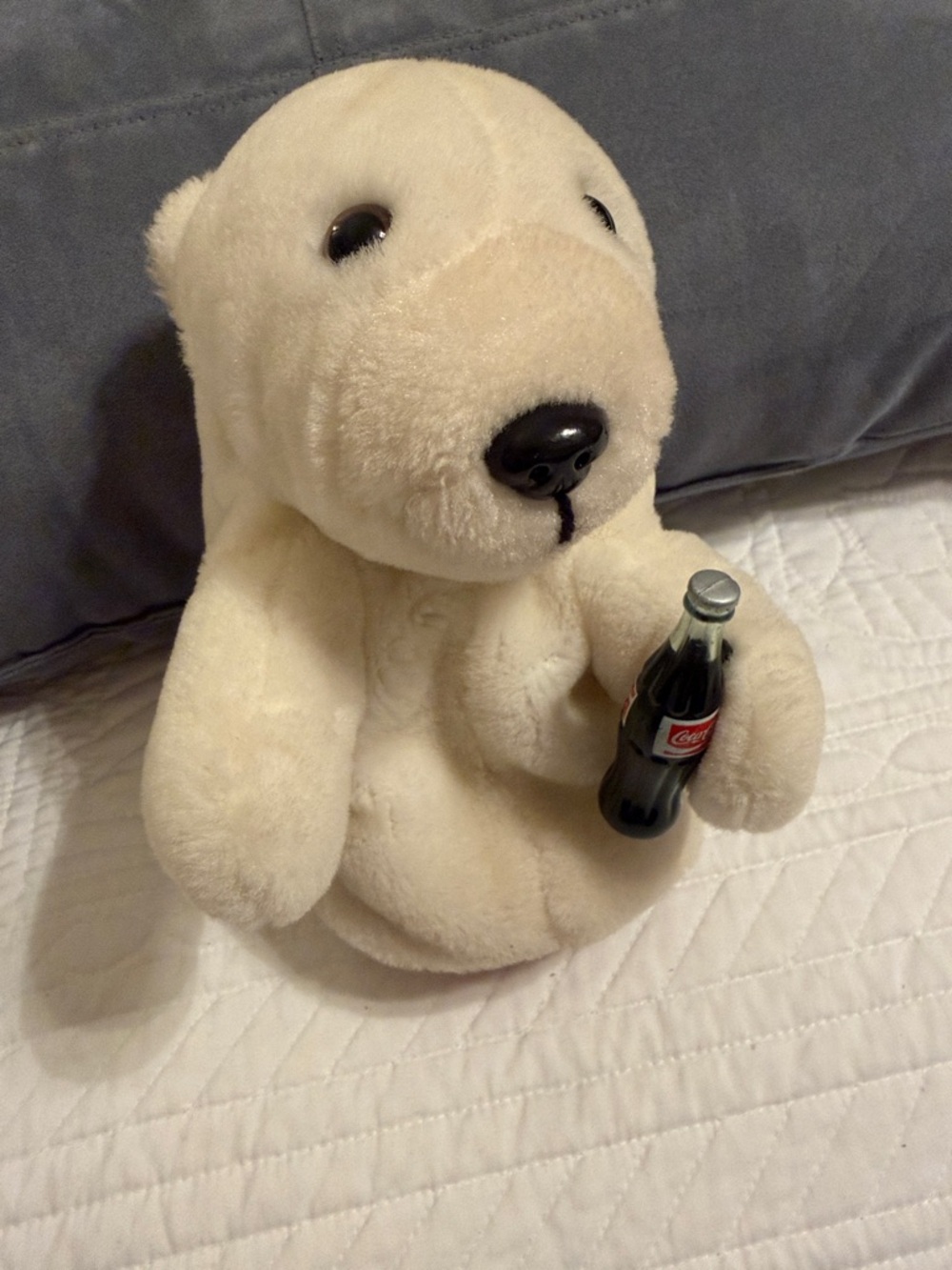 Plush Coca-Cola Cute Hand Puppet Vintage
